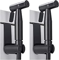 Vista 16 de BARROCK Pulverizador de bidé para inodoro, rociador de mano con chorro para inodoros existentes con manguera de bidé, presión de agua ajustable