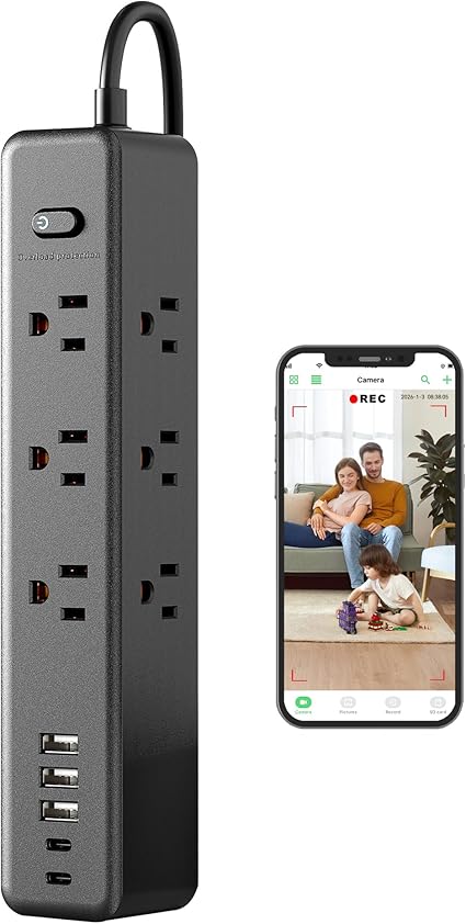 Barfanlacai Mini Home Security Camera with 1080P HD Resolution