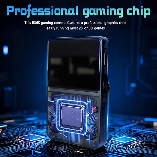 Vista 5 de R36S Consola de juegos portátil retro consola de juegos portátil retro consola de juegos retro precargada con juegos integrados consola emuladora