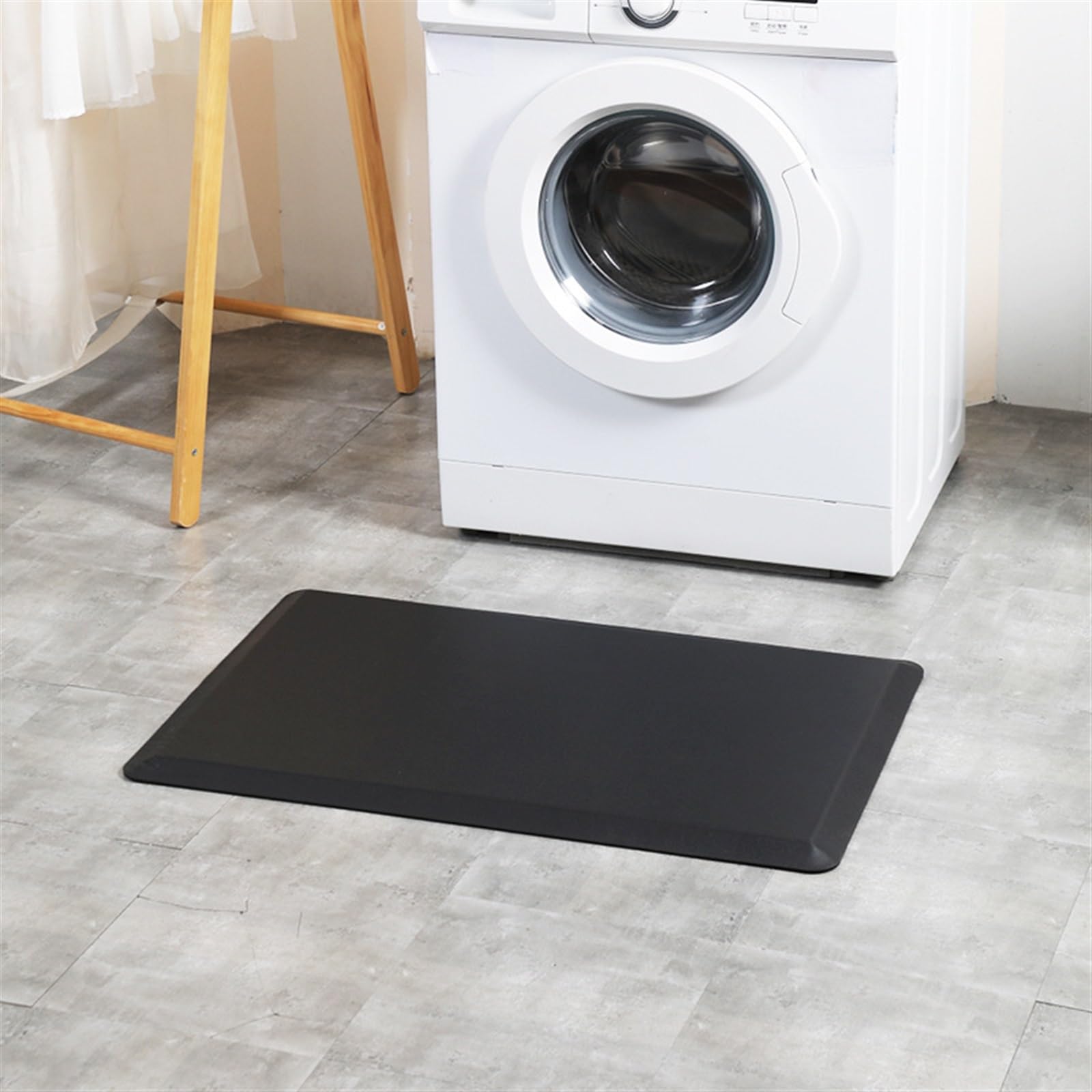 Tappetini Da Cucina Imbottiti Anti Affaticamento, Set Da 2 Pezzi (43,9x73,7 Cm + 43,9x149,9 Cm), Antiscivolo E Impermeabili, Blu