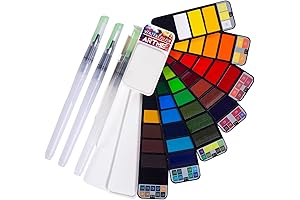 Portable Watercolors: Unfold Your Creativity on the Go