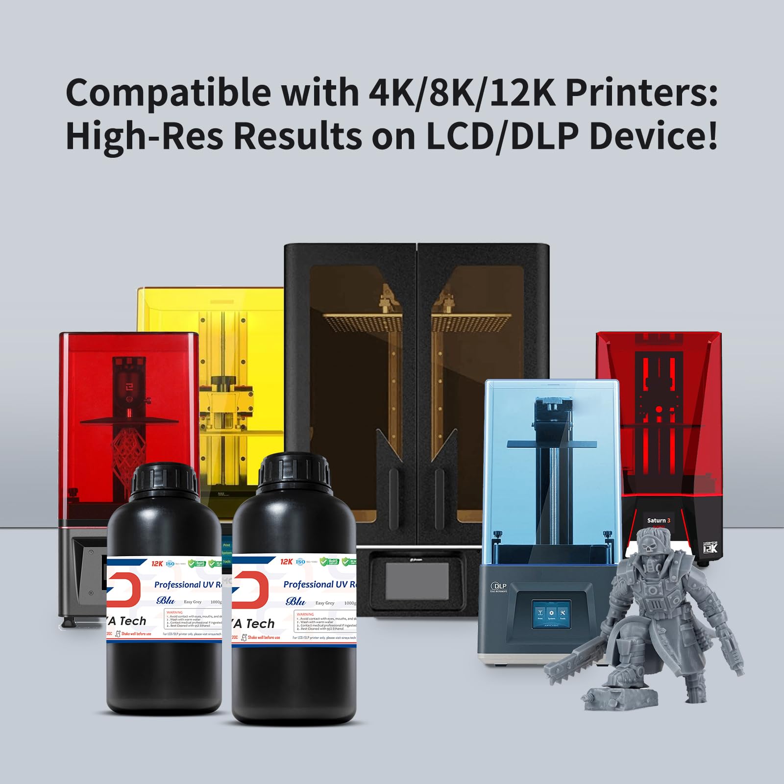 Snapklik.com : Siraya Tech Blu Tough 3D Printer Resin