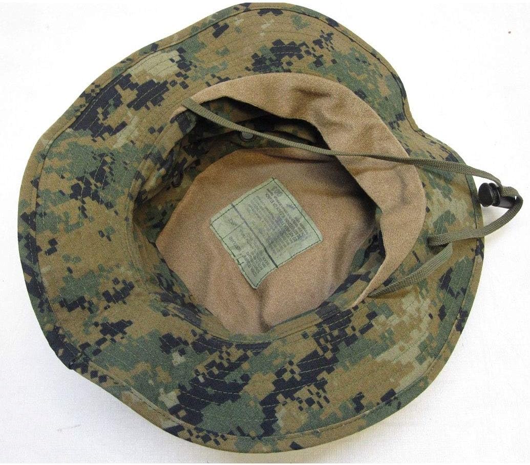 Government Jungle Woodland Digital USMC Embroidered Insignia Boonie Hat