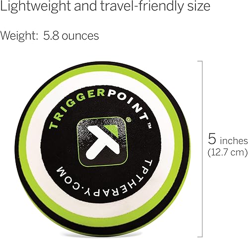Miniatura 5 de TriggerPoint Grid - Rodillo de masaje de espuma multidensidad patentado (espalda, cuerpo, piernas) para ejercicio, recuperación de tejidos profundos