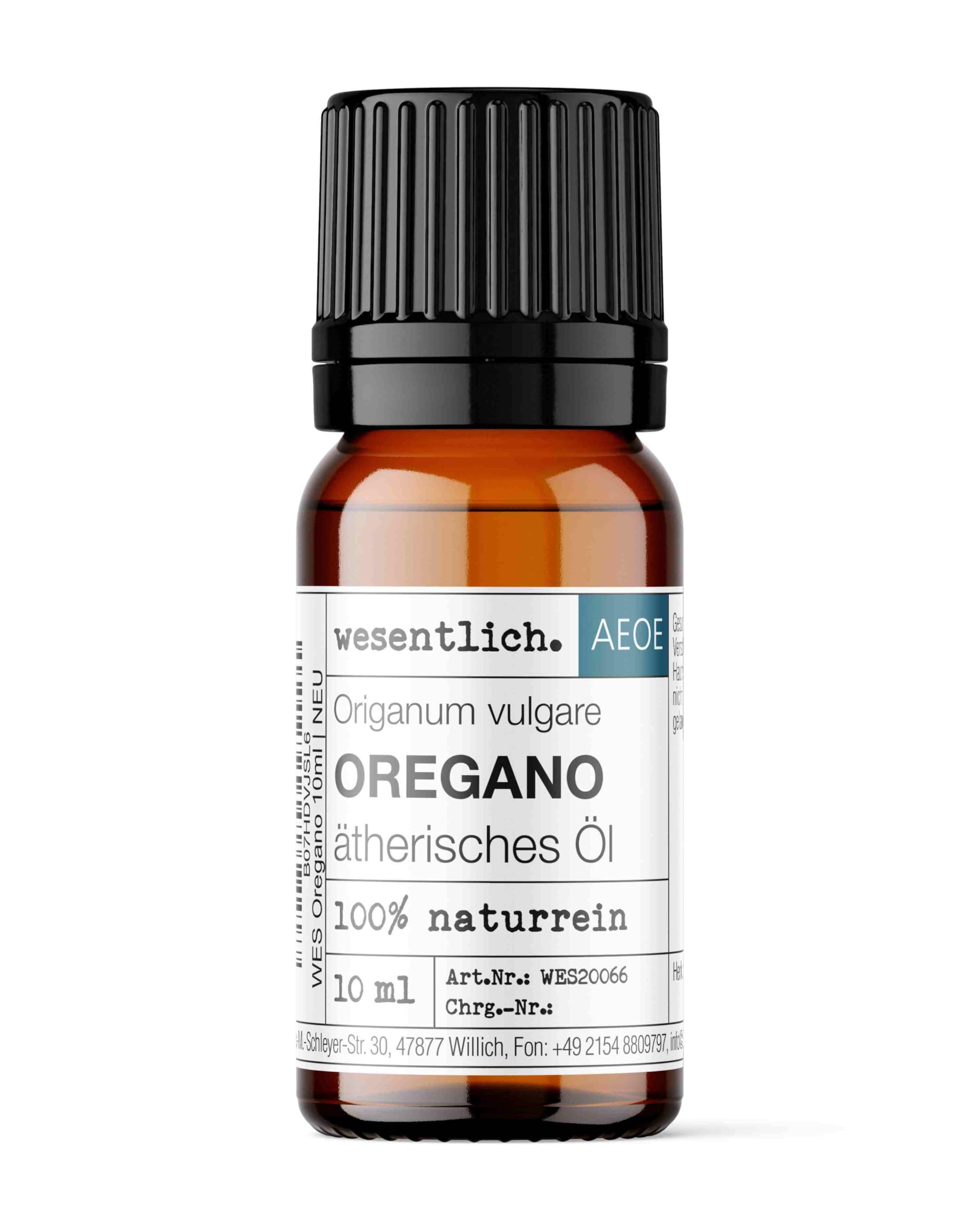 wesentlich. Oregano Öl | feiner Duft mediterraner Kräuter |100% naturreines, ätherisches Öl | Glasflasche (10ml)