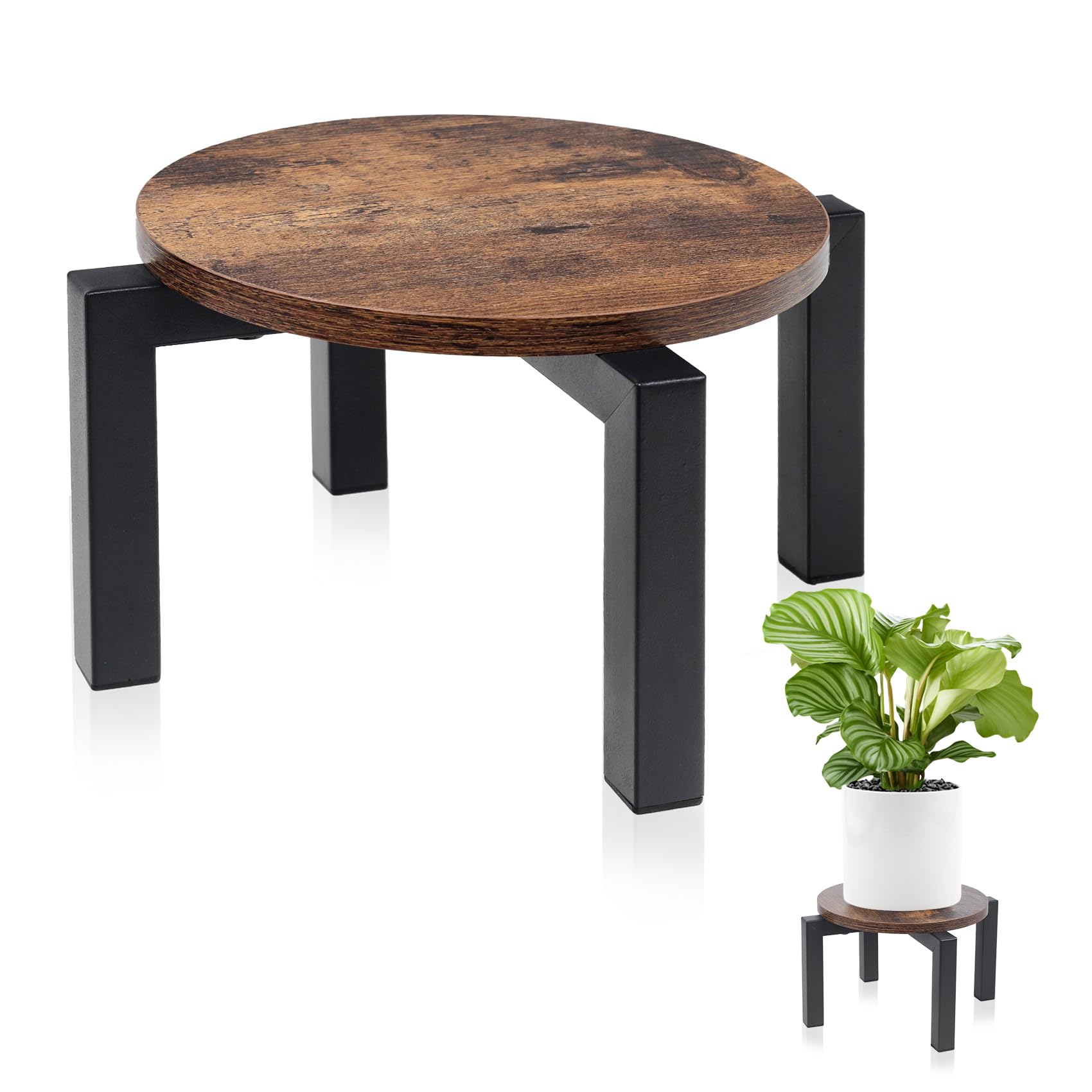 Vigordream Plant Stand Indoor, Heavy Duty Sturdy Metal Plant Pot Holder