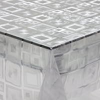 Home Direct Átlátszó PVC Asztalterítő - Vízálló, Könnyen Tisztítható Asztali Védőfólia Konyhába, Étkezőbe, Kertbe - Téglalap Alakú 140 x 240 3