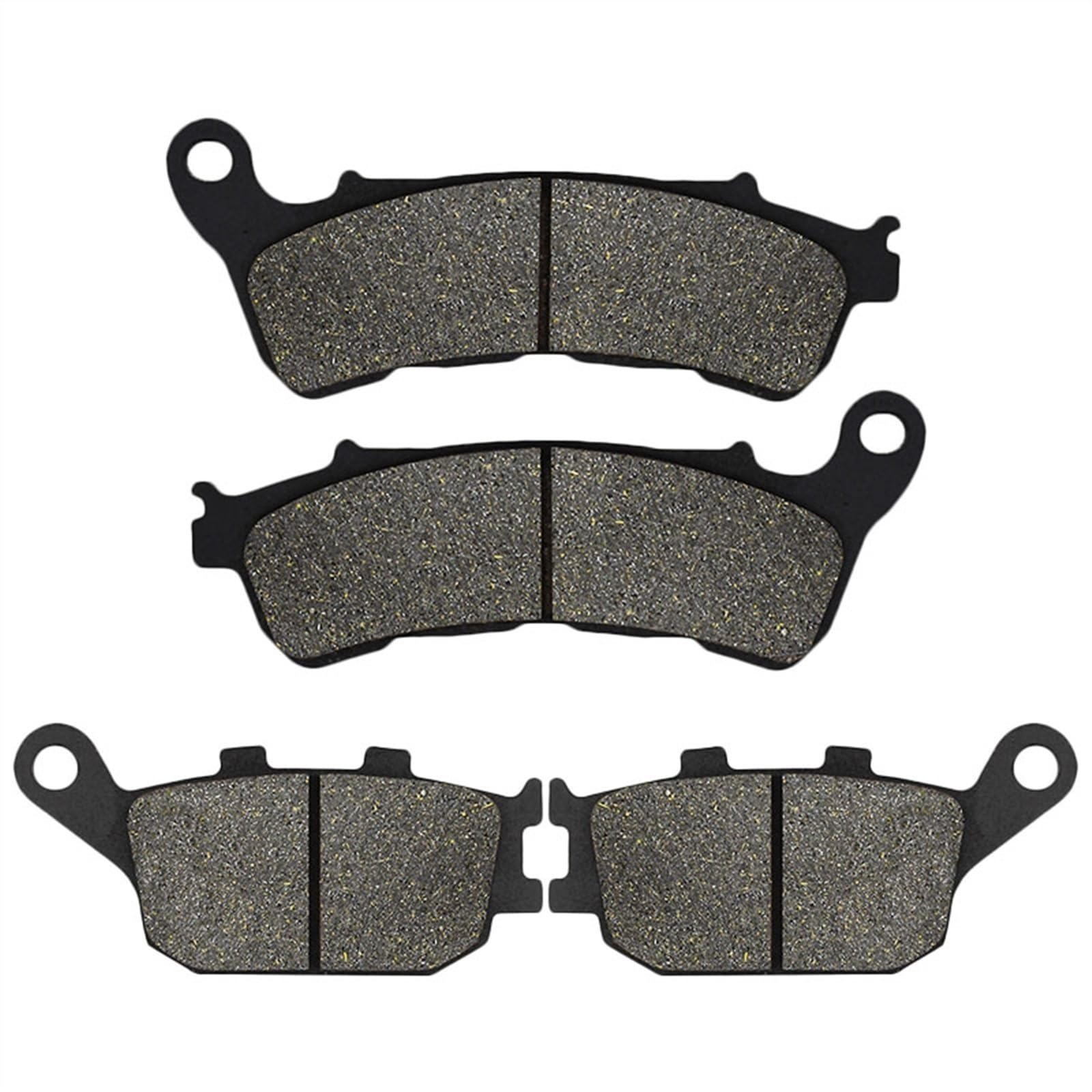 Pastillas de freno de motocicleta Pastillas de freno delanteras y traseras para motocicleta CBF500 2004-2007 NC700X NC700S para Integra NC700 2012-2014 Fury(Front Rear)