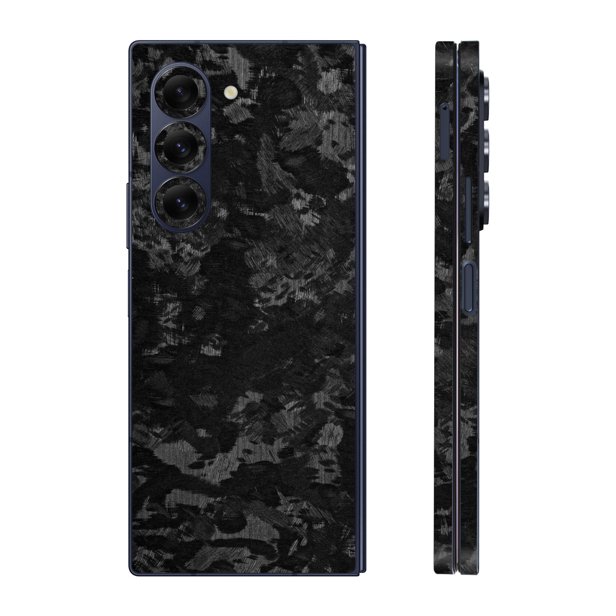 Capes India Mobile Phone Skins Compatible with Samsung Galaxy Z Fold 6 | Not a Cover/Case | Protective Film Vinyl Sticker (Forged Carbon, Glass Back Skin)-image-16
