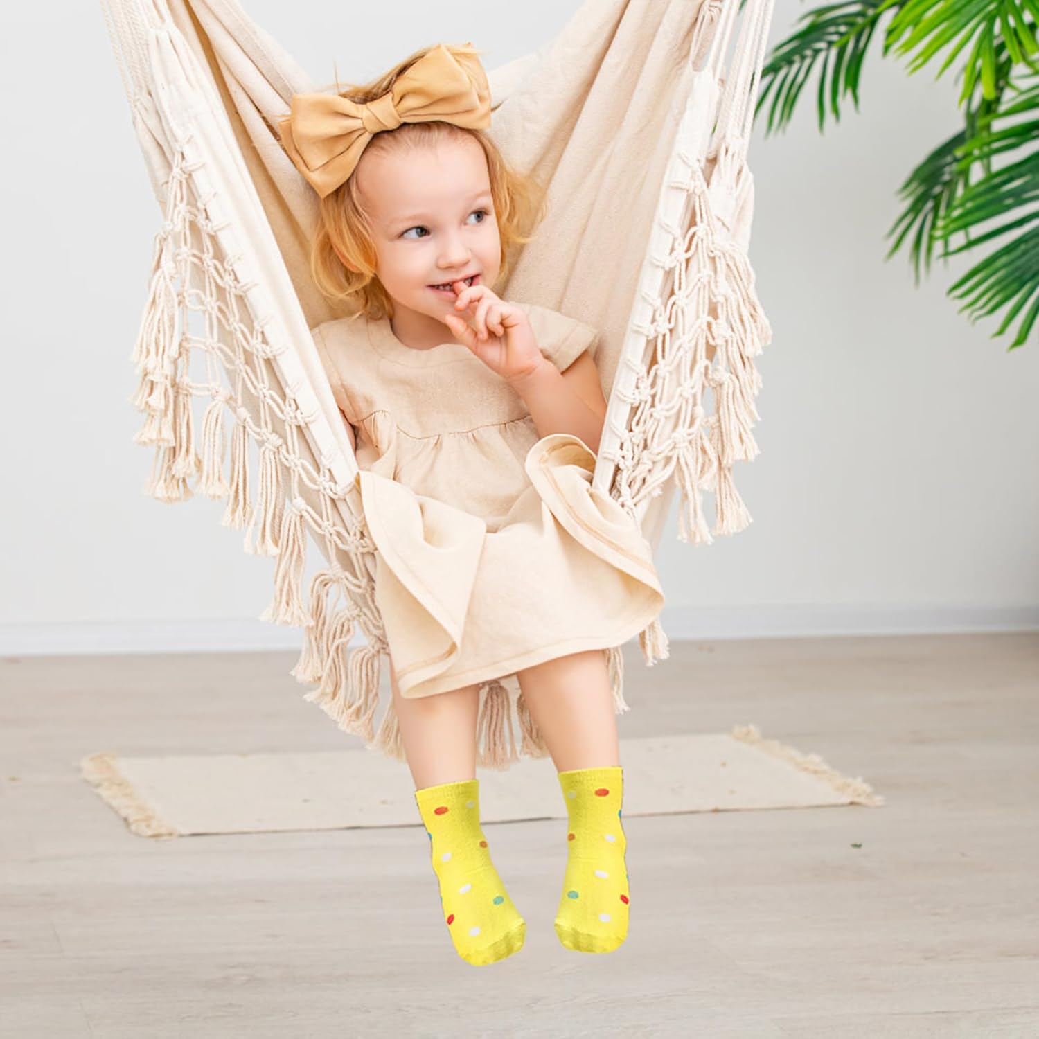 12 Pairs Girls Socks for Kids Crew Socks Cotton Cartoon Novelty Crazy for Toddler 1-7 Years Old - Image 2