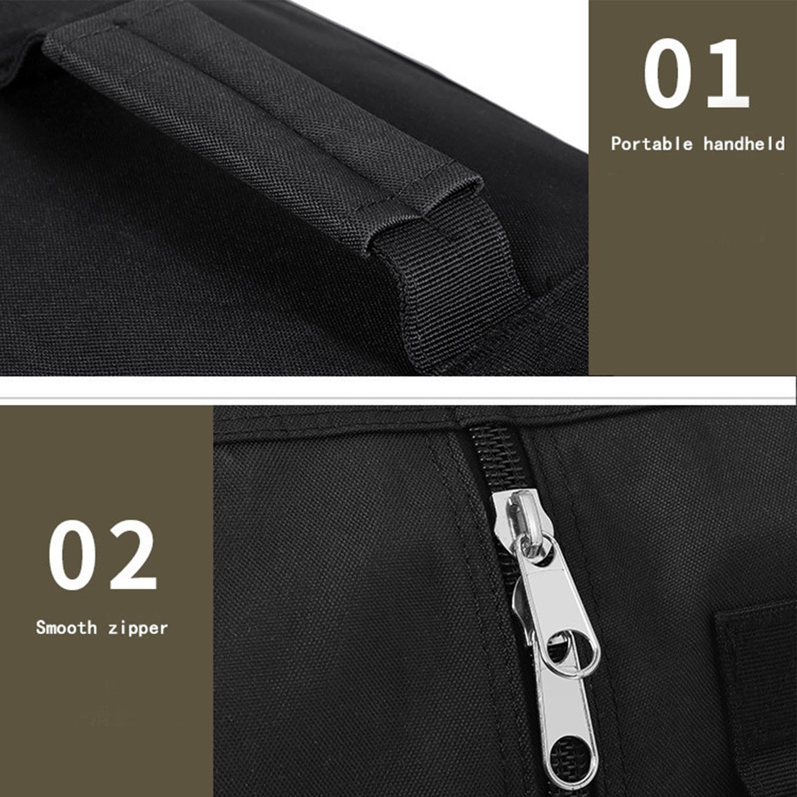 Borsa da Viaggio per Mazze da Golf Custodia da Golf Pesante | Borsa Sportivi Impermeabile Con Ruote Per Viaggi Vacanze Escursioni