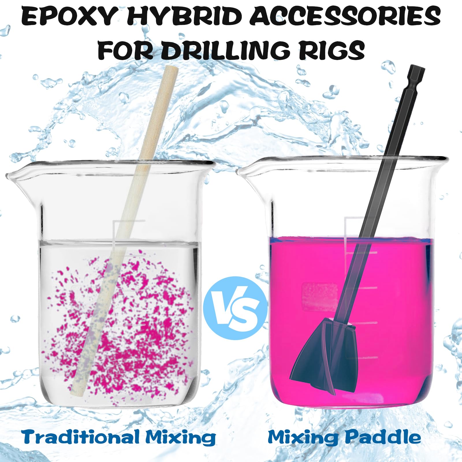 Epoxy Resin Mixer Paddles - 16 Pack -4