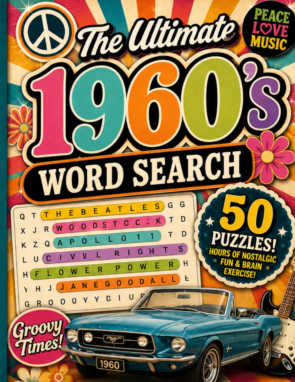 The Ultimate 1960's Word Search