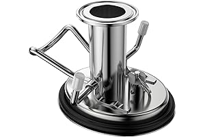 1.5 Inch Keg Clamp for Corny Keg Lid, Keg Attachment with TC Ferrule, Brew Pipeline