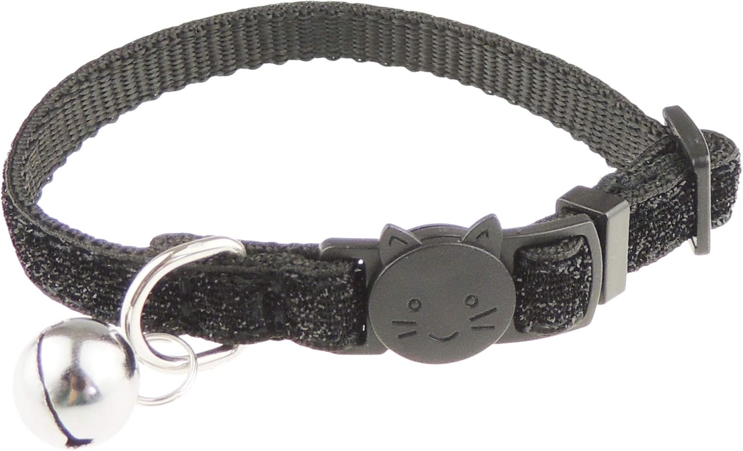 Silver Glamour Girlz Festive Special Sparkly Glitter Cat Kitten Nylon