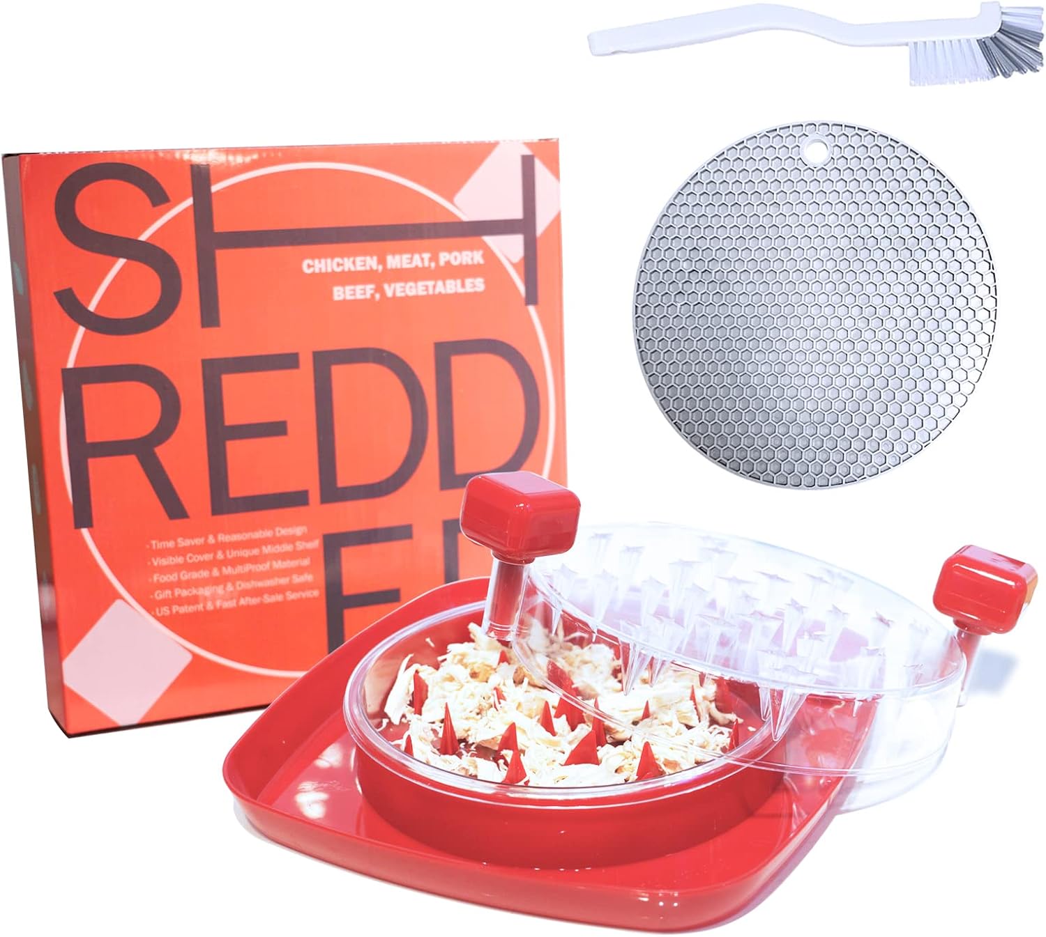 Chicken Shredder，Meat Grinder Alternative to Bear Claws