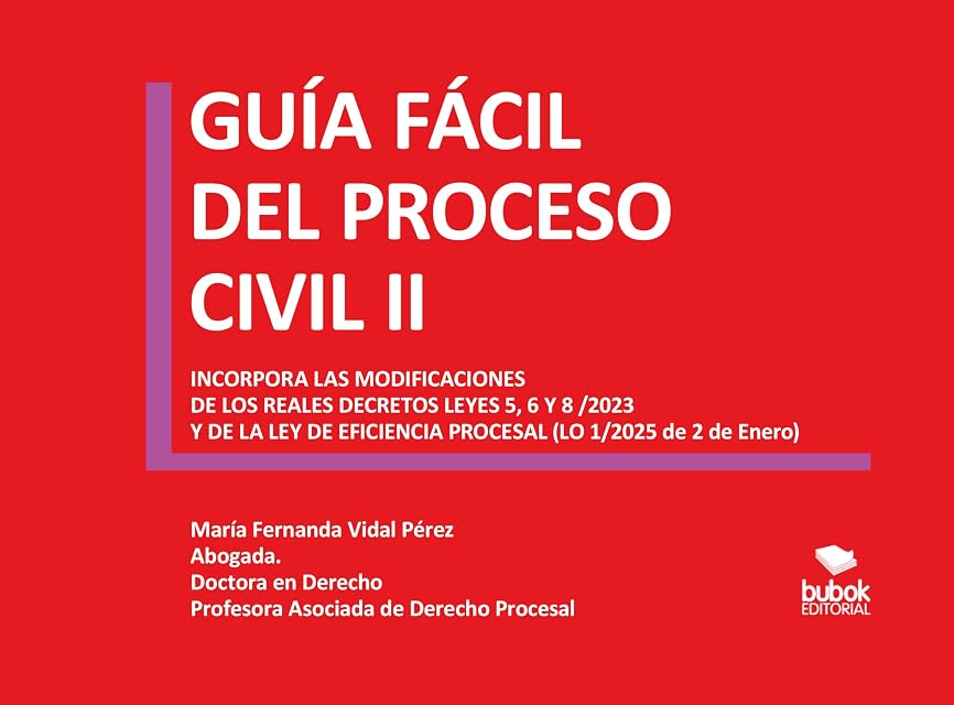 Portada de Guía Fácil de Proceso Civil II