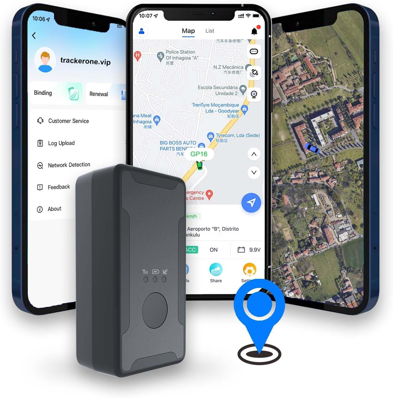 4G LTE GPS Tracker for Vehicles, Car, Kids, Dogs, Motorcycle,10S Instant Updates, Geo-fence,Remote Anti Theft ,Monthly Fee Required