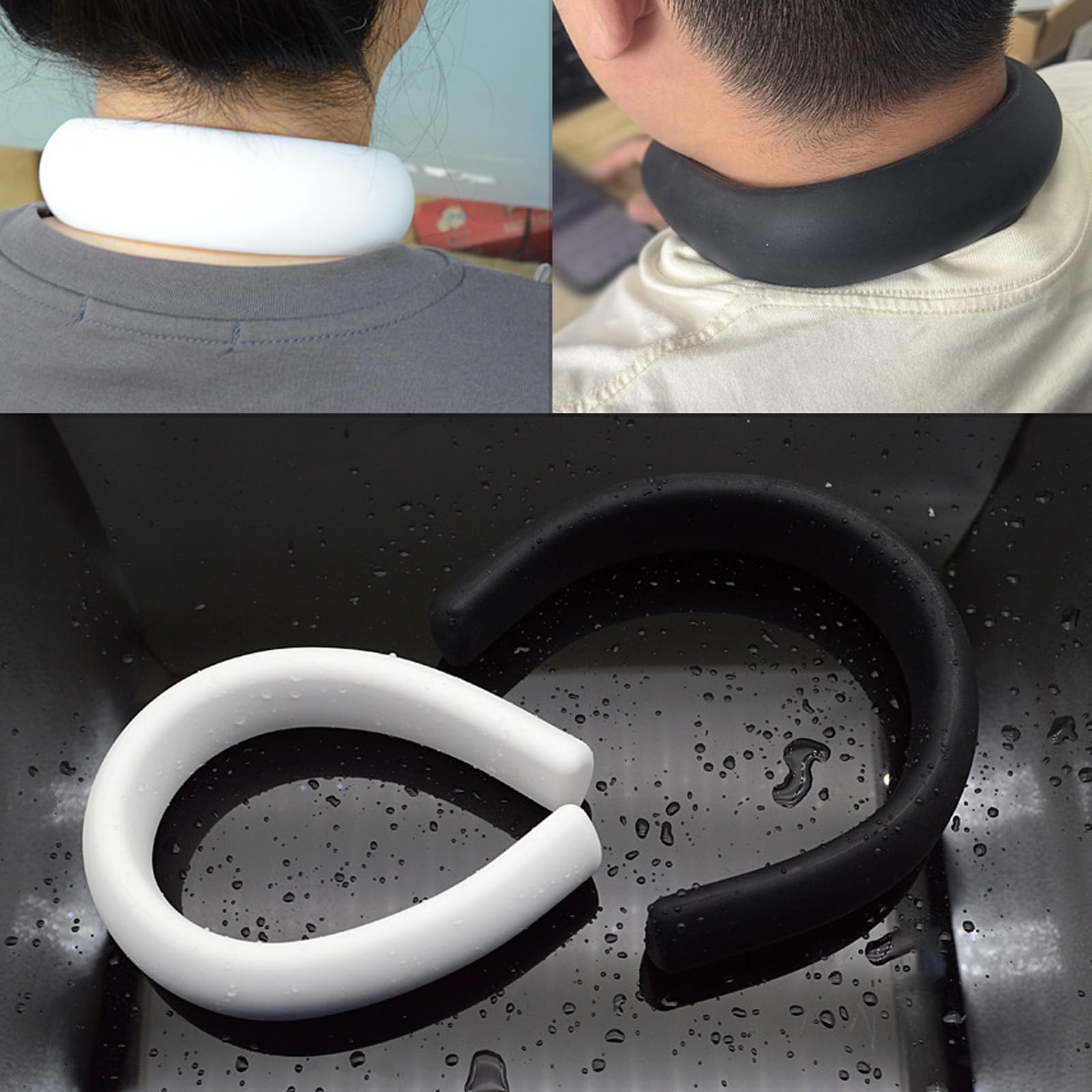Scubas - Peso de cuello con siliconas flotantes para profundidad de buceo, ancho de buceo, antideslizante, dispositivo de control de flotabilidad neutra