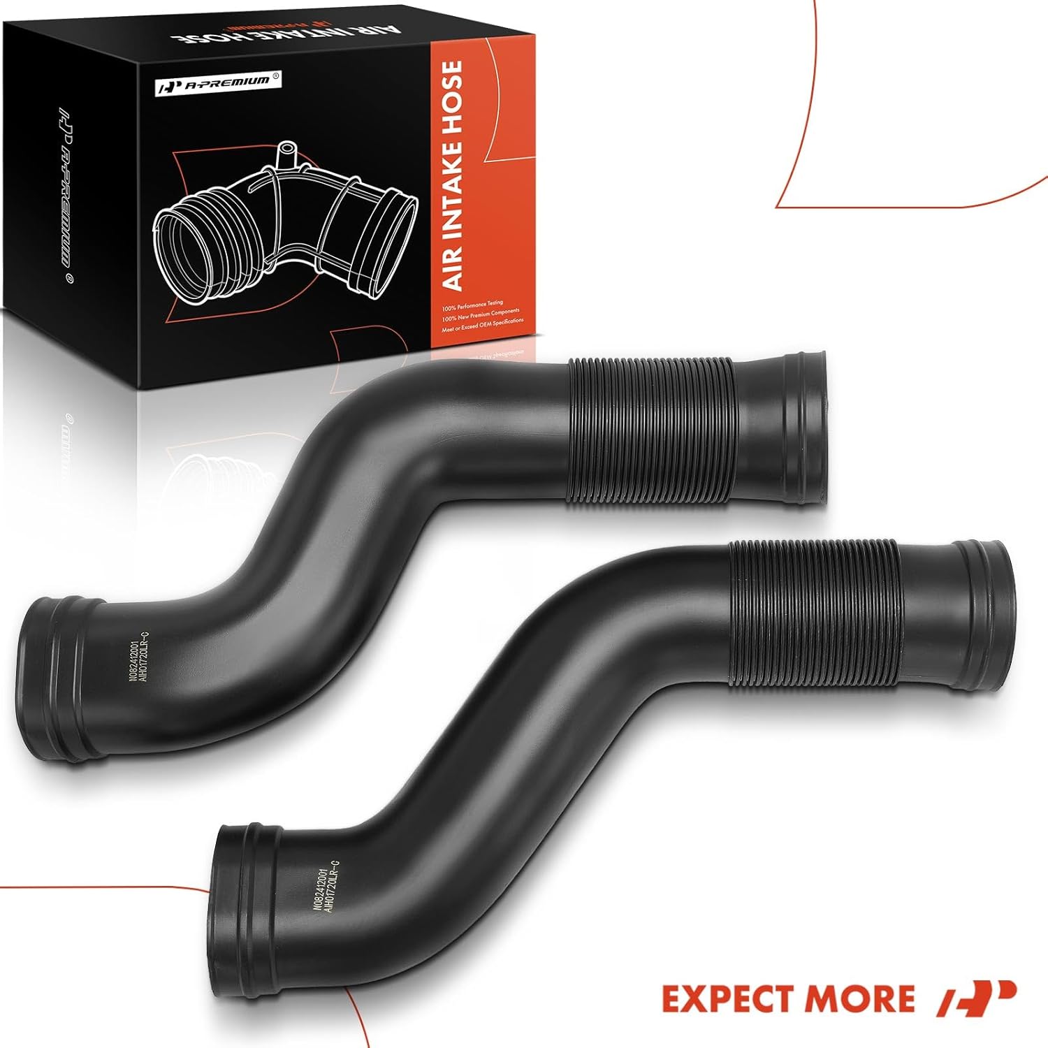 A-Premium Engine Air Clean Intake Tube Hose Compatible with Mercedes-Benz W164 Series ML350 2006-2011, ML450 2010-2011, ML500 2006-2007, ML550 2008-2011, GL450 2007-2012, GL550 2008-2012