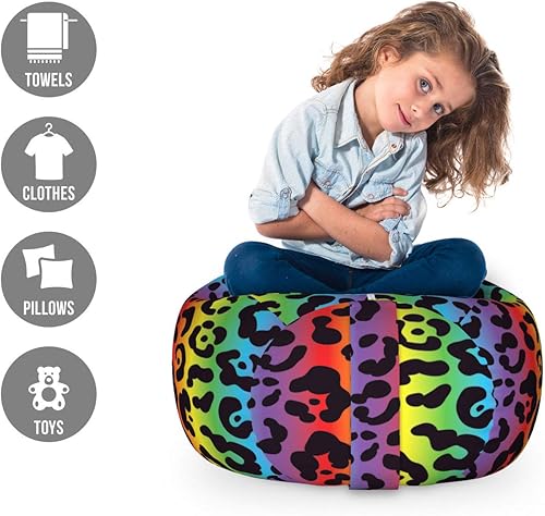 Miniatura 102 de Ambesonne Silla de almacenamiento de juguetes de galaxia, arte espacial de la galaxia, planetas del sistema solar, planetas, mercurio, urano,