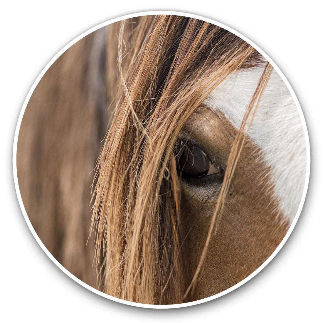 Destination Vinyl Ltd Clydesdale Horse Shire Working 12392 Vinyl Stickers (Set Of 2) 10Cm - Clydesdale Horse Shire Working Decals For Laptops,Tablets,Luggage,Scrap Booking,Fridges, 12392