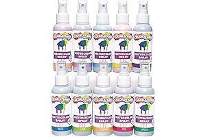 Colorations SPRITZY Watercolor Spray for Kids: Unleash Creativity with Washable and Quick...
