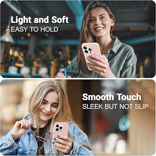 Miniatura 2 de AOTESIER Funda de silicona suave para iPhone 13 Pro Max, protección militar a prueba de golpes forro de microfibra antiarañazos, funda flexible