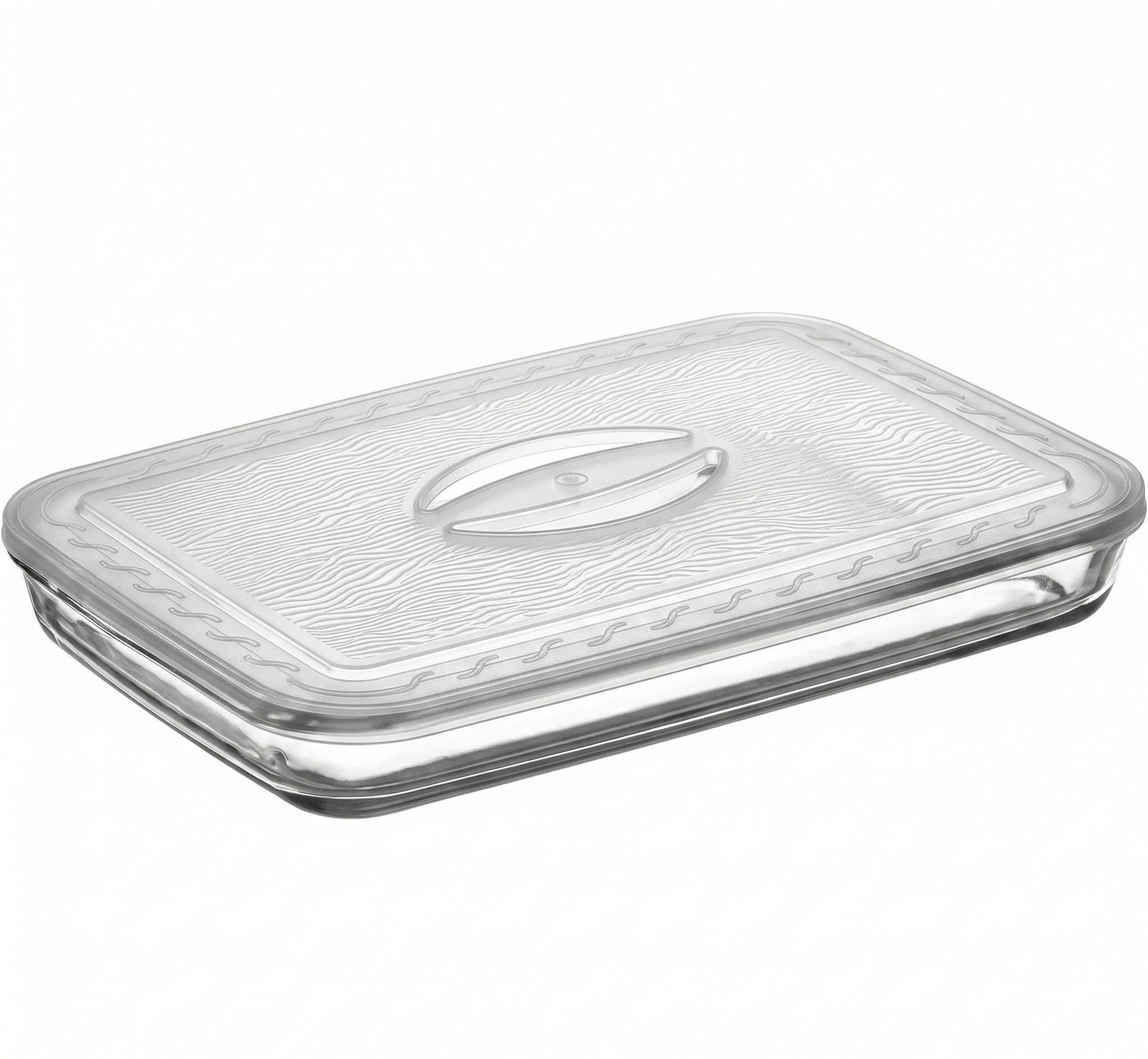 Paşabahçe Borcam Uyumlu Plastik Kapak 40x27 cm Dikdörtgen Borcam Kapağı
