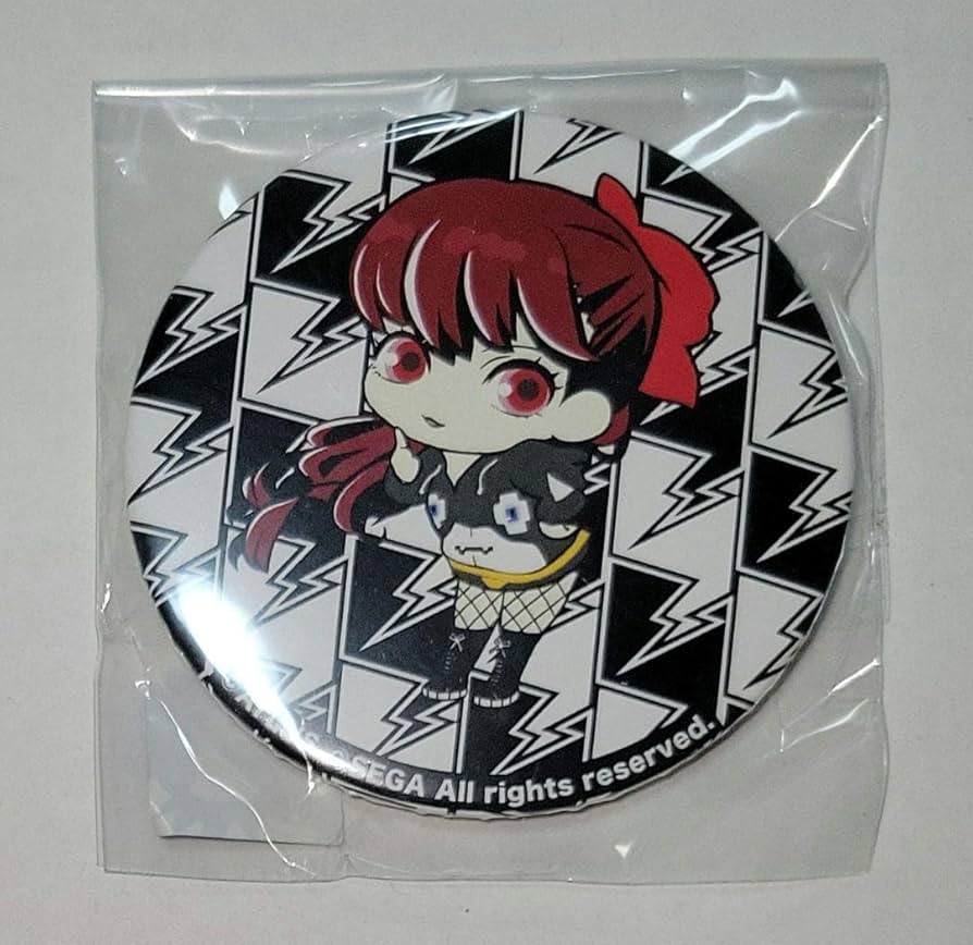 ペルソナ5　缶バッジ　かすみ Amazon.co.jp: ペルソナ5 芳澤 かすみ 缶バッジ P25周年 : Hobbies