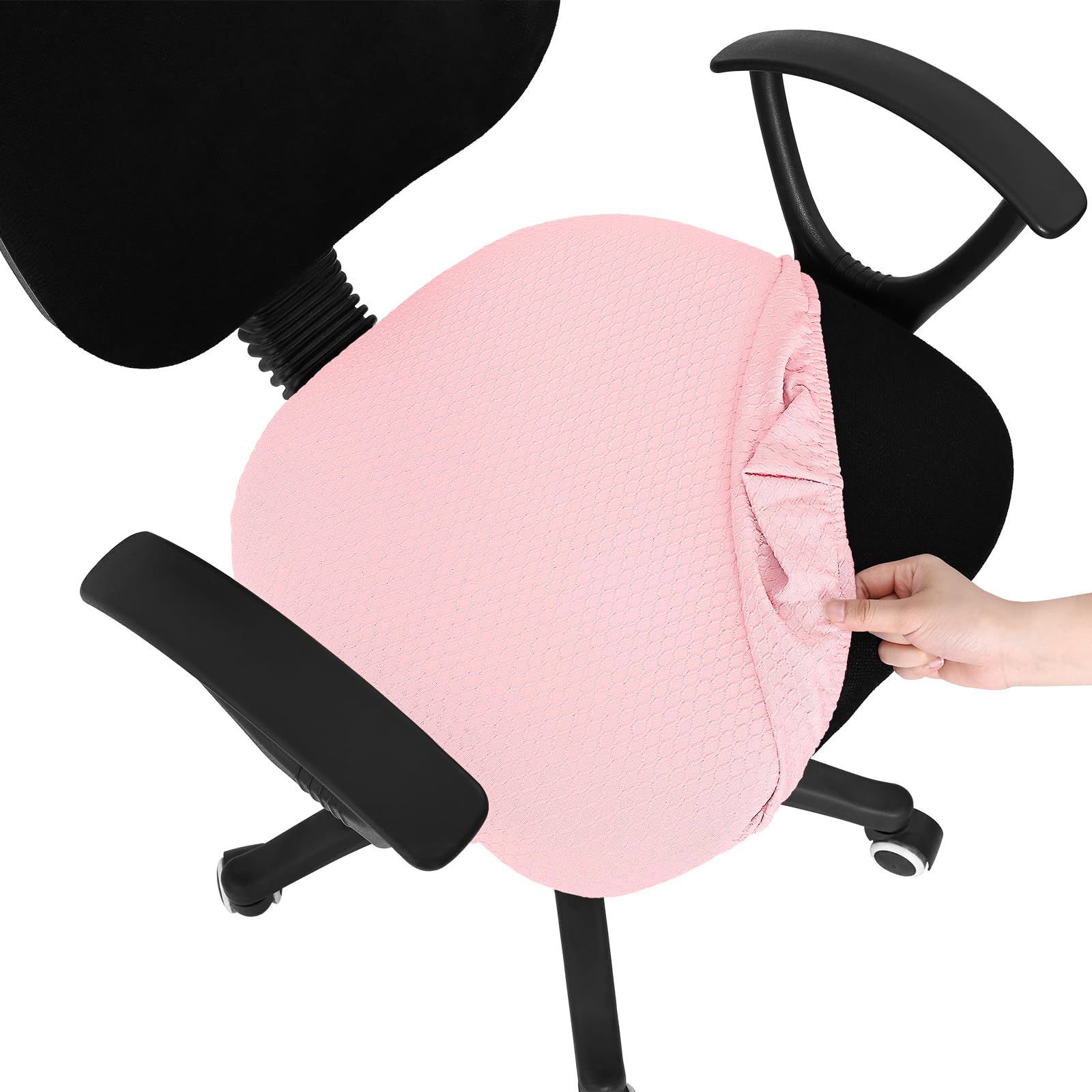 Smiry Office Computer Chair Seat Covers for Desk, Anti-dust Protector