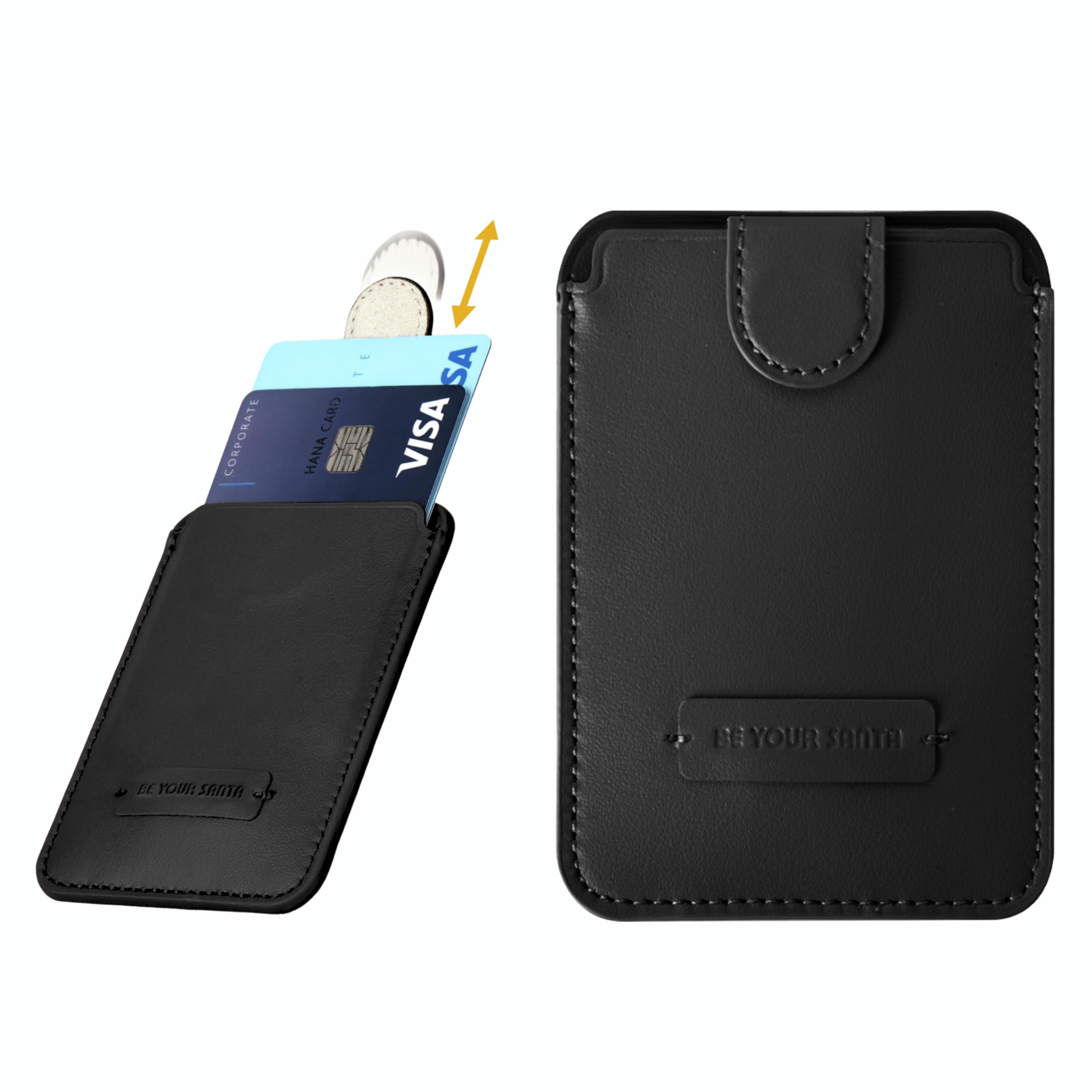 Cartera magnética de cuero italiano MagSafe para iPhone 17 y 16 8