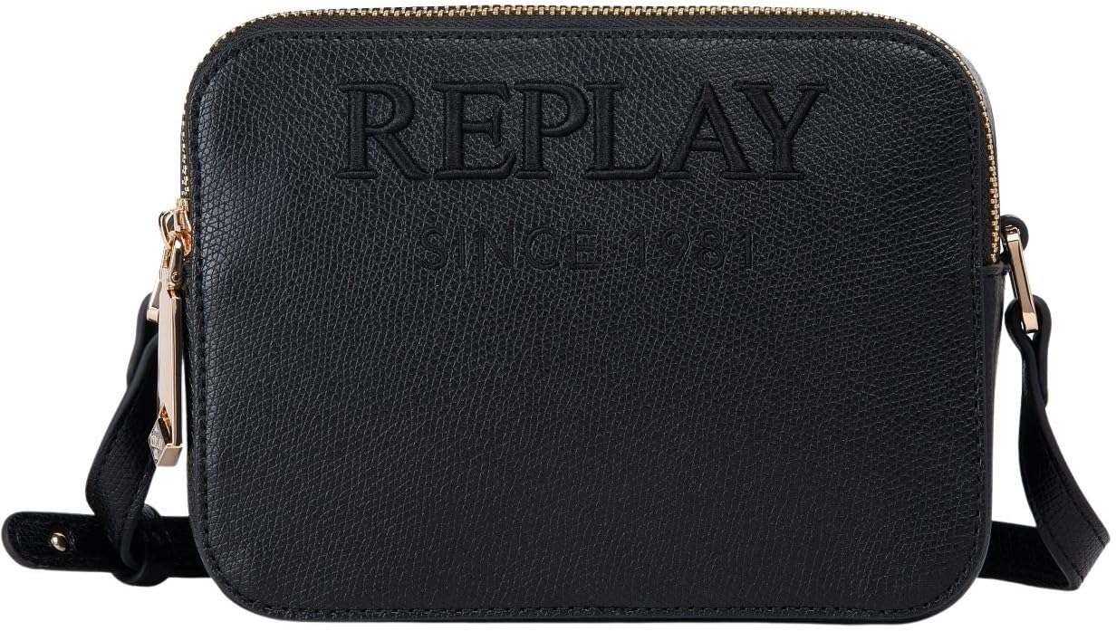 Replay Women Fw3830 Bag, 0098 Black, Einheitsgröße