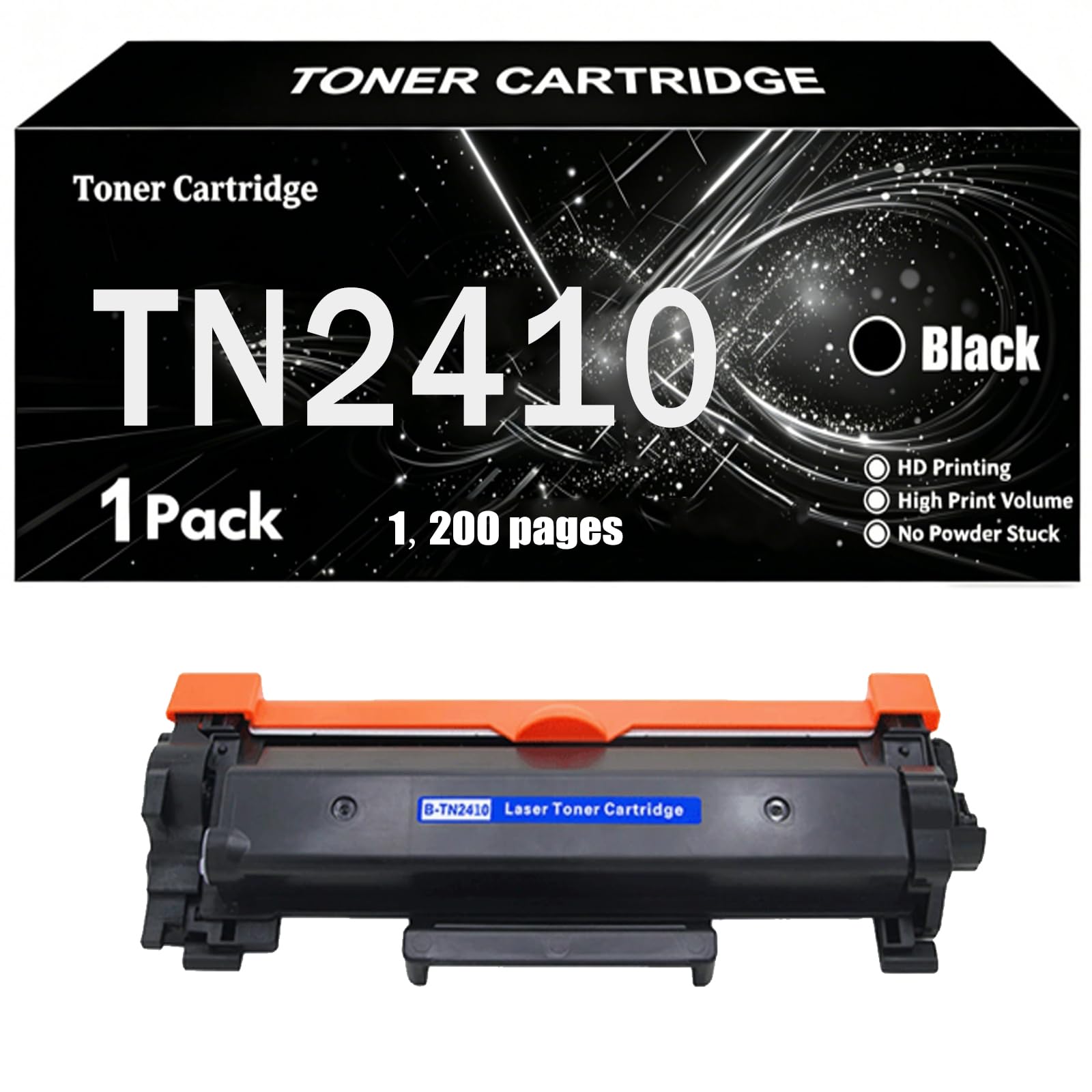 Compatibile TN2410 Cartuccia toner Per Brother L2310D Nero con chip