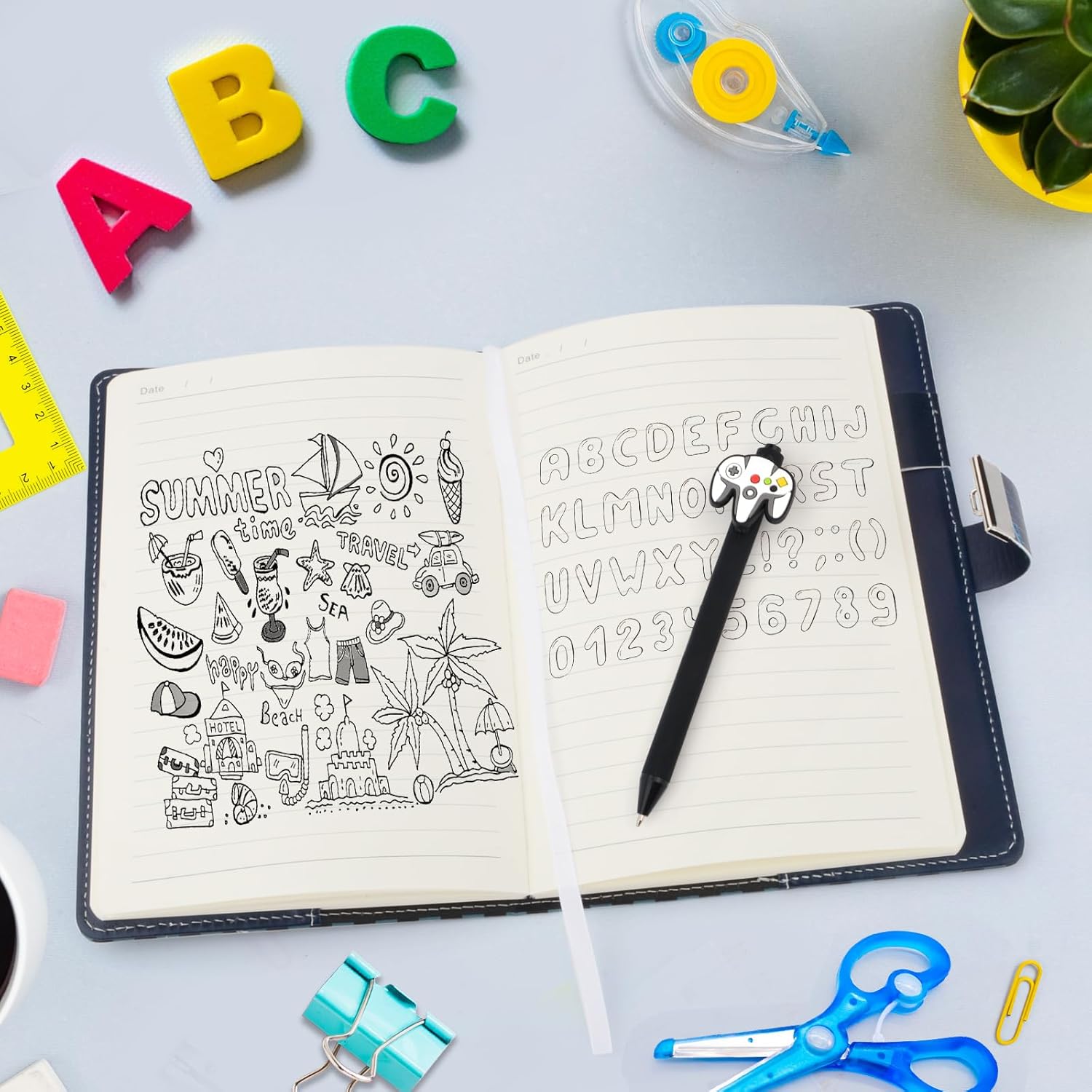 Diary with Lock for Boys Ages 8-12, Game Journal with Lock, Video Game Diary for Teen Boys 10-18, Birthday Easter Gifts for Boy Journal with Pen, Gaming Notebook Writing Drawing Gifts for 10 11 12 13 14 15 16 Teenagers - Image 4