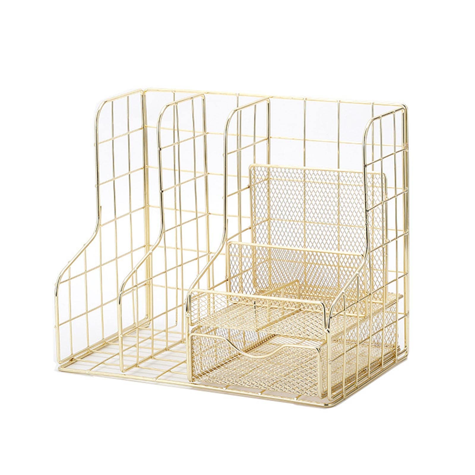 Bureau avec tiroir 6 compartiments transparent classification 17,8x25,4x22,9 cm pour tri