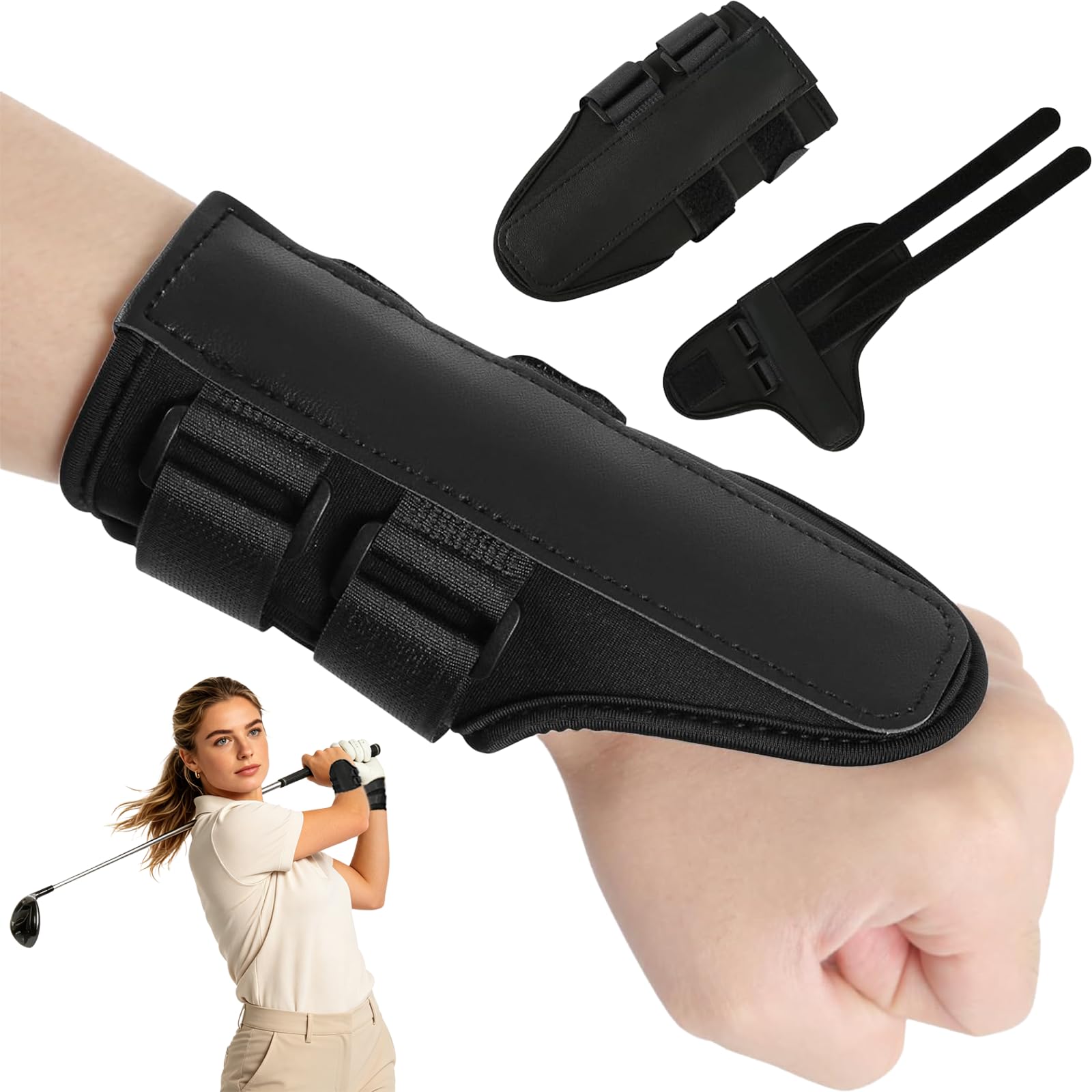 2 Pcs Golf Wrist Trainer, Golf Wrist Training Aid, Golfs Wrists Brace