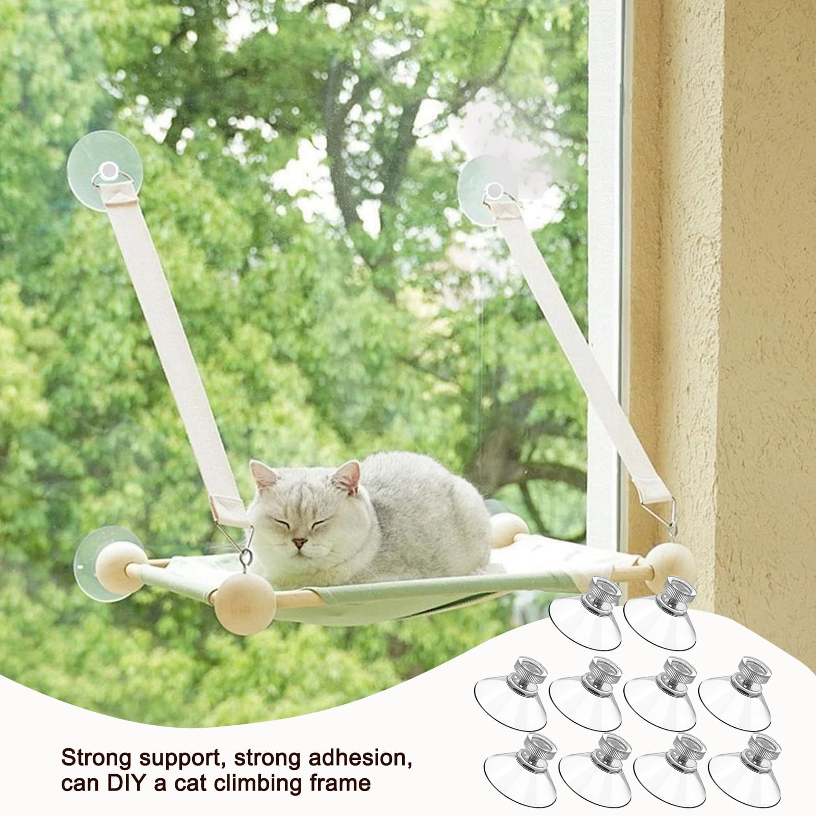 10 Ventouses Transparentes 25 Mm – Pour Rideaux Camping-car, Tables En Verre, Pare-soleil