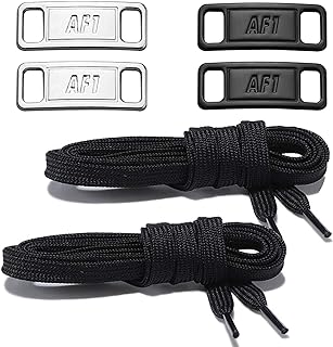 2 Pair Flat Shoelaces 36"-72" Length Replacement Laces for Air Force 1,with 2 Pair