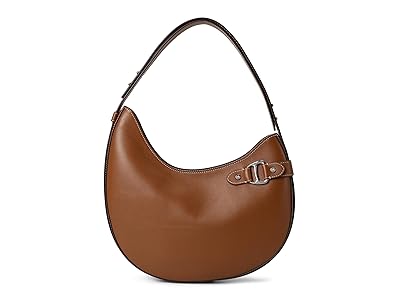 Lauren Ralph Lauren Leather Large Tasha Shoulder Bag Shoulder Women