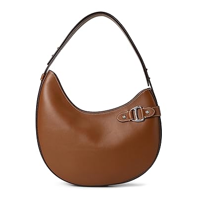 Lauren Ralph Lauren Leather Large Tasha Shoulder Bag Shoulder Women