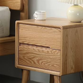 ベッドサイド テーブル ストレージロッカー キャビネット引き出し Amazon.co.jp: ベッドサイドテー サイドテーブル 収納付き