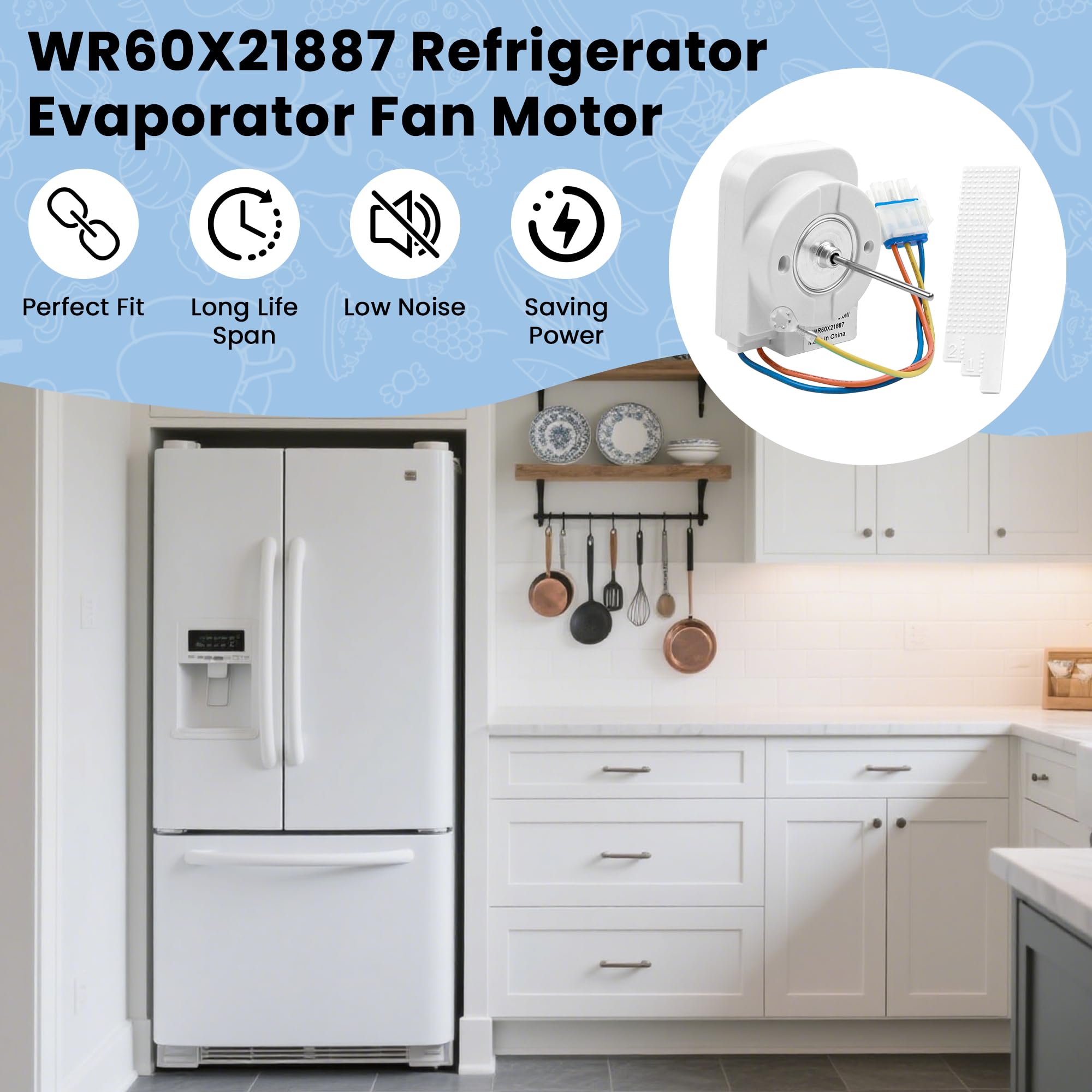West- WRP-a 50 （安定化電源＋抵抗Ｖishay＋高ft) Amazon.com: WR60X21887 Refrigerator Evaporator Fan Motor