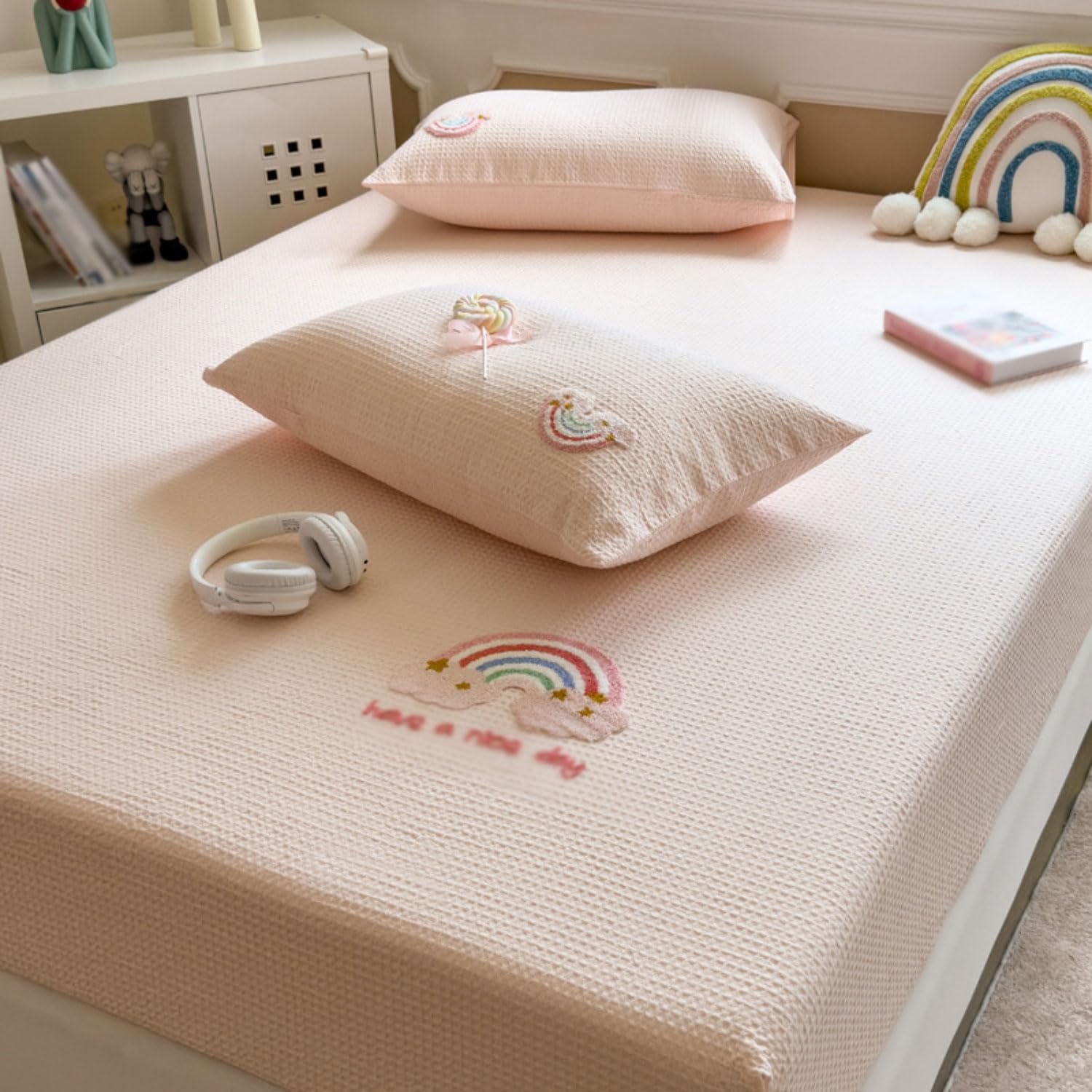 Housse de matelas respirant 180 x 200 lavable en machine