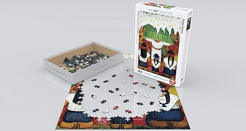 Miniatura 3 de EuroGraphics Festival de flores de Diego Rivera (1000 piezas) Puzzle