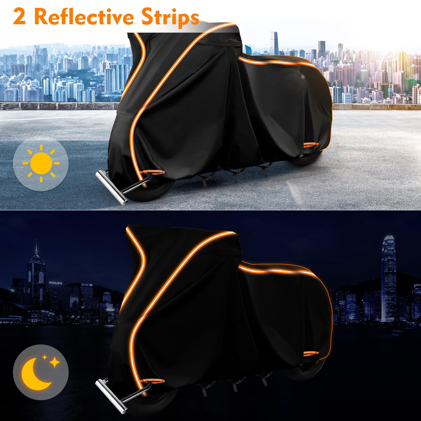 Funda Impermeable Para Moto Piaggio Ve-SPA GTS 420D - Compatible Con Ve