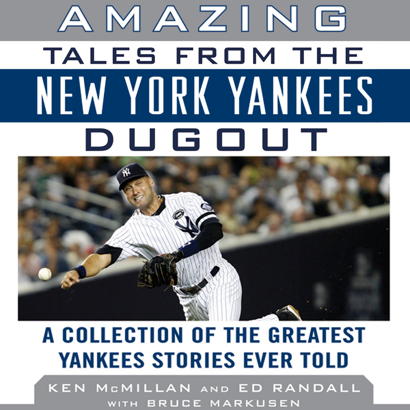 Cover art for Amazing Tales from the New York Yankees Dugout