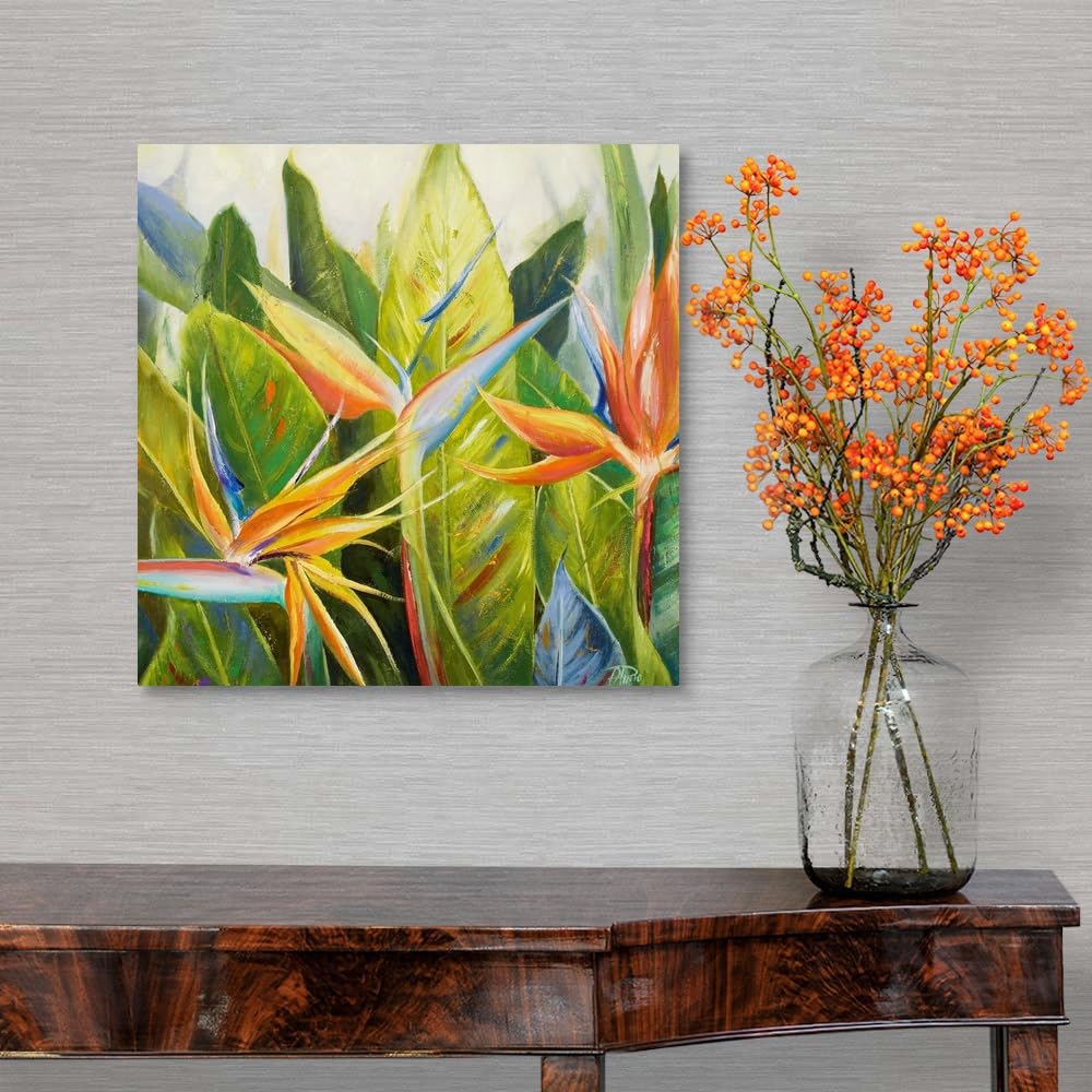 Amazon.co.jp: Patricia Pintoプレミアムシックラップキャンバス壁