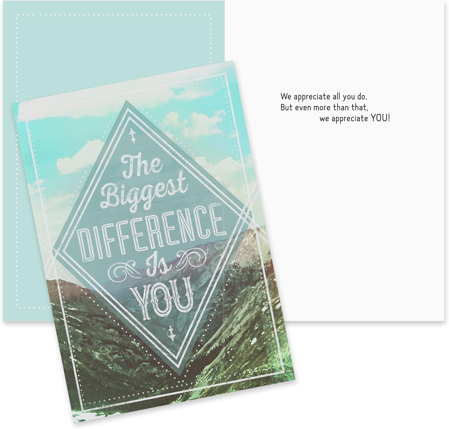 Hallmark Business Bulk 75 Pack Assorted Appreciation Cards for Employees (Make a Difference), 5 x 7 Cards, Messages Inside, Envelopes Included