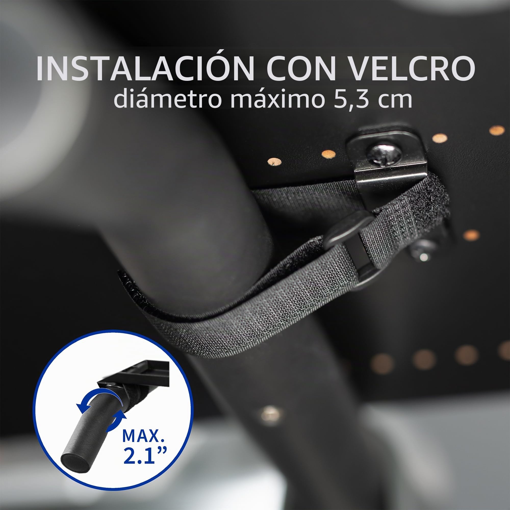 Vivo Universal Treadmill Desk, Ergonomic Platform for Notebooks, Tablets, Laptops, and More, Workstation for Treadmill Handlebars up to 31 Inches